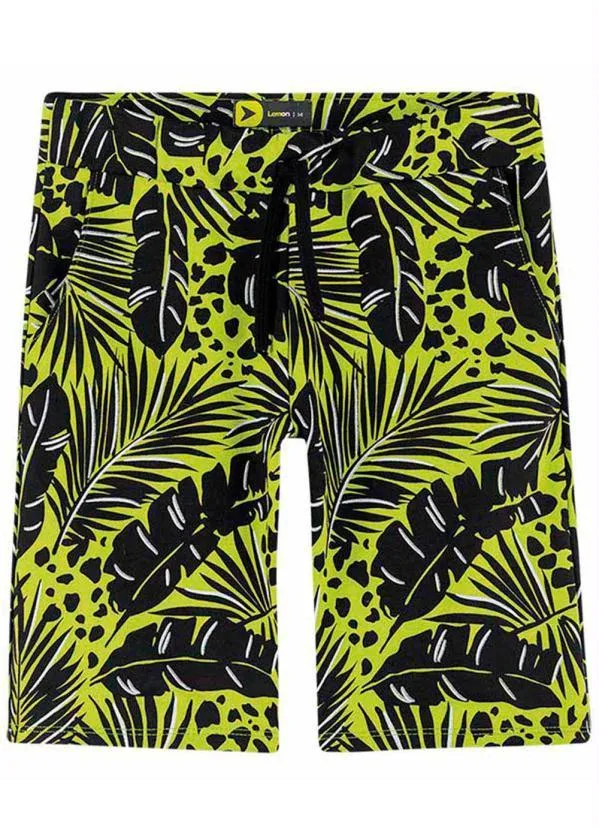 Lemon - Bermuda Teen MeninoVerde