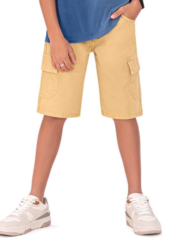 Lemon - Bermuda Teen Menino Marrom 1