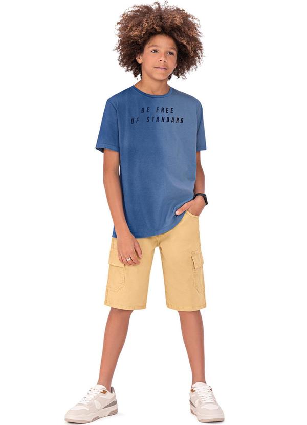 Lemon - Bermuda Teen Menino Marrom 2