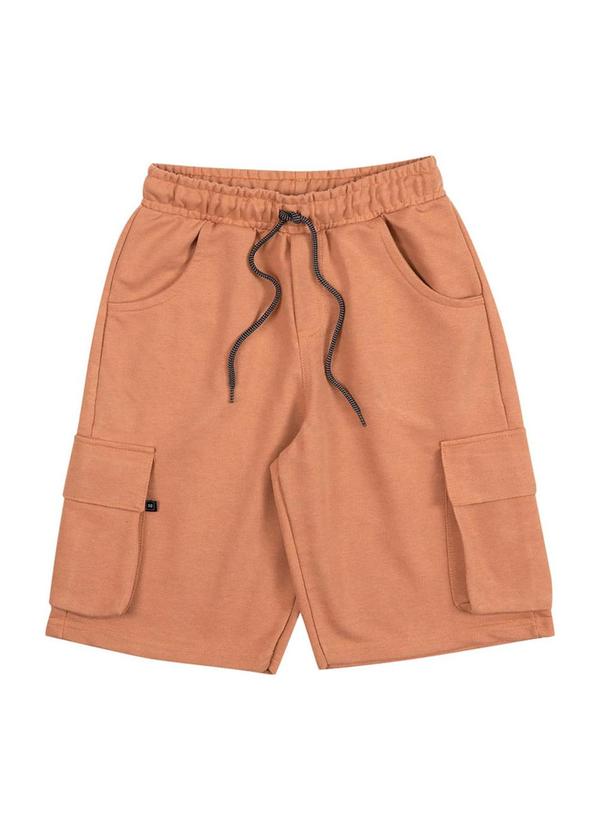 Soft Bonni - Bermuda Teen Moletinho Bege