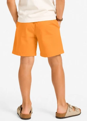 Trick Nick - Bermuda Verão Infantil Masculina Amarelo - TRICK NICK