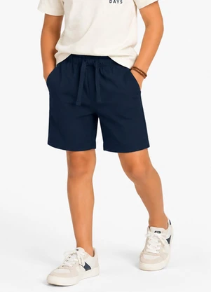 Trick Nick - Bermuda Verão Infantil Masculina Azul - TRICK NICK
