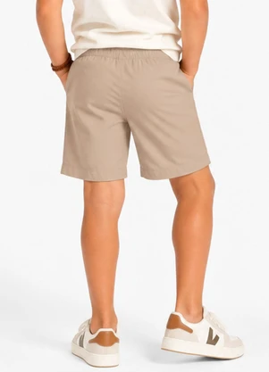Trick Nick - Bermuda Verão Infantil Masculina Marrom - TRICK NICK