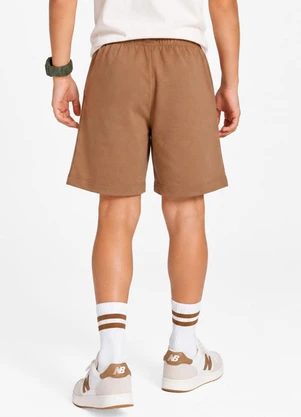 Select - Bermuda Verão Infantil Masculina Marrom - SELECT