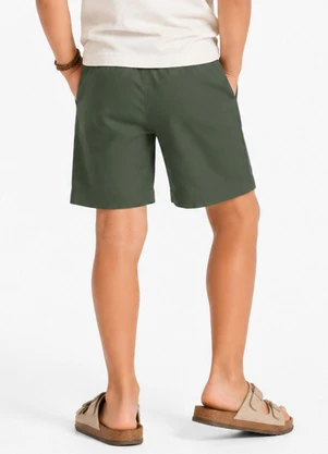 Trick Nick - Bermuda Verão Infantil Masculina Verde - TRICK NICK
