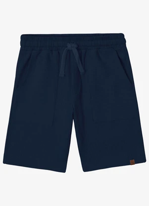 Trick Nick - Bermuda Verão Menino Cargo Azul - TRICK NICK