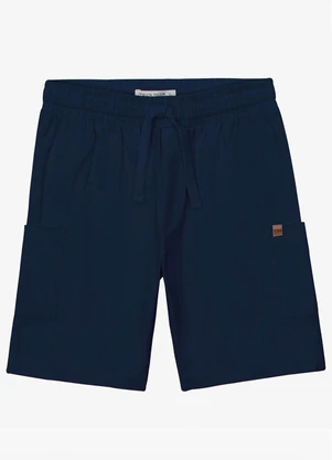 Trick Nick - Bermuda Verão Menino Cargo Azul - TRICK NICK