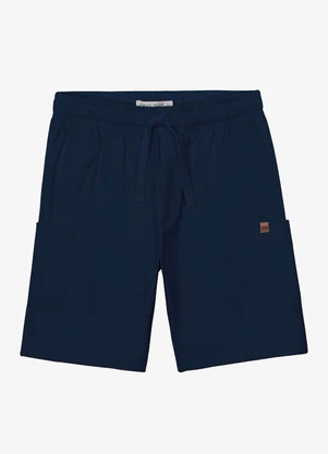 Trick Nick - Bermuda Verão Menino Cargo Azul - TRICK NICK