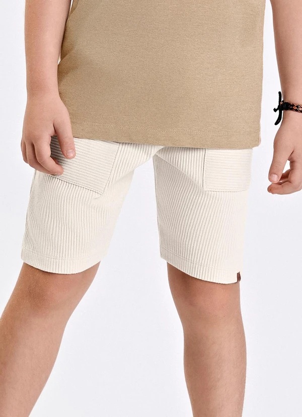 Trick Nick - Bermuda Verão Menino Cargo Bege