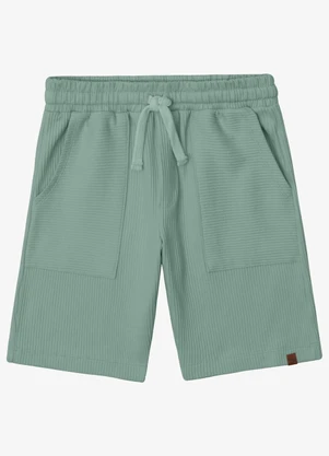 Trick Nick - Bermuda Verão Menino Cargo Verde - TRICK NICK
