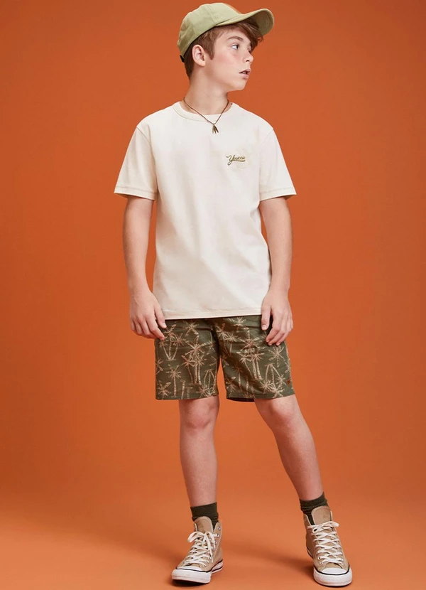 Youccie - Bermuda Verde de Coqueiros Verde 3