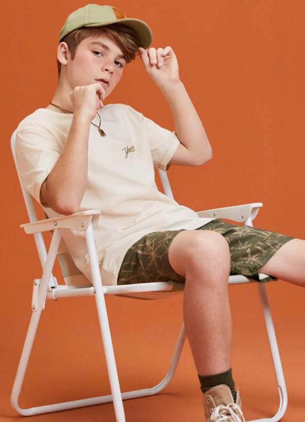 Youccie - Bermuda Verde de Coqueiros Verde 5