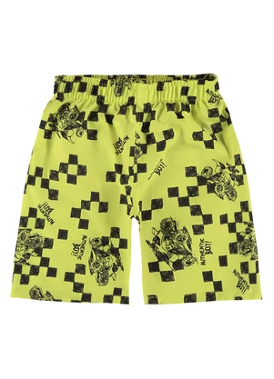 Malwee Kids - Bermuda Verde Limão Comfort Menino - MALWEE KIDS