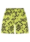 Malwee Kids - Bermuda Animal em Microfibra Bege - variação: Verde Limão