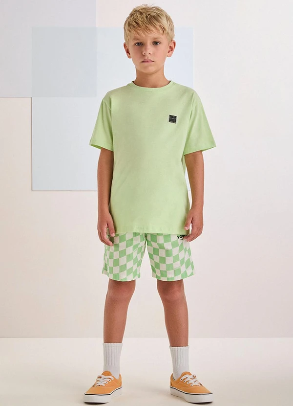 Youccie - Bermuda Verde Quadriculada Verde 3