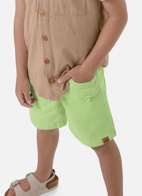 Carinhoso - Bermuda Verde