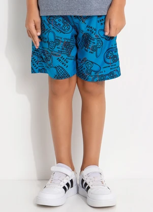 Bermuda Microfibra (Azul) - undefined