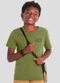 Brandili - Camiseta Flamê Infantil Menino de Skate Verde - variação: Verde