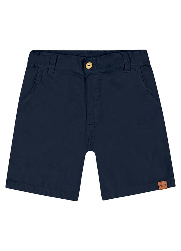 Colorittá - Short Infantil Menino com Bolsos Colorittá Azul