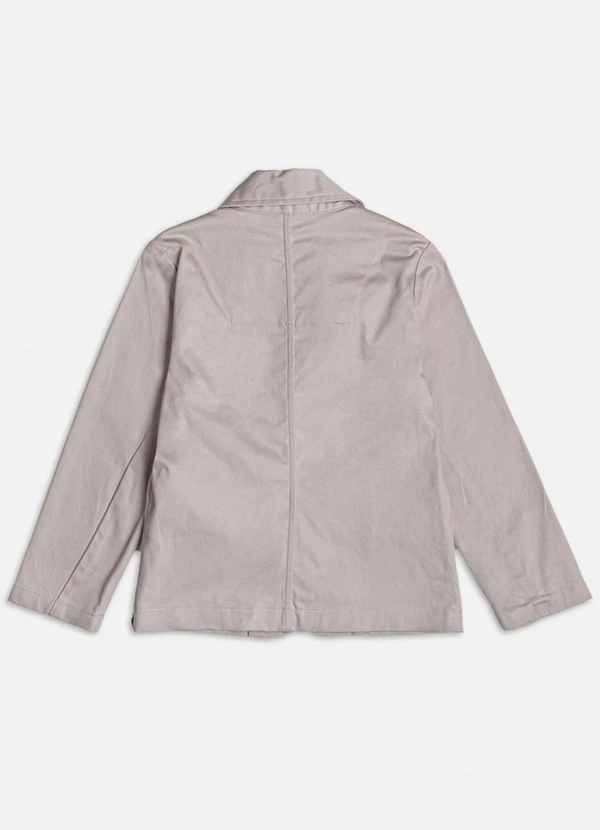 Youccie - Blazer Bege de Alfaiataria Cru 6