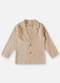 Up Baby - Blazer em Linho Infantil Menino Bege - variação: Bege