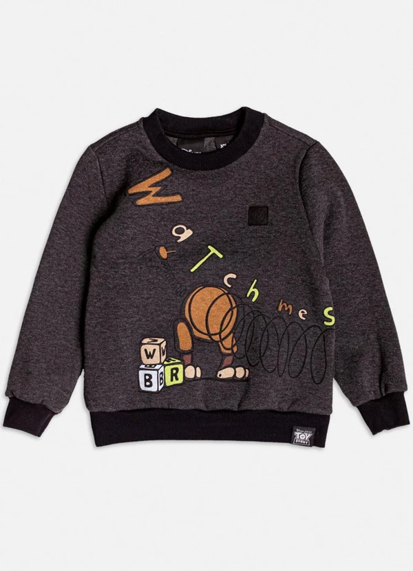 Youccie - Casaco de Moletom do Toy Story Grafite