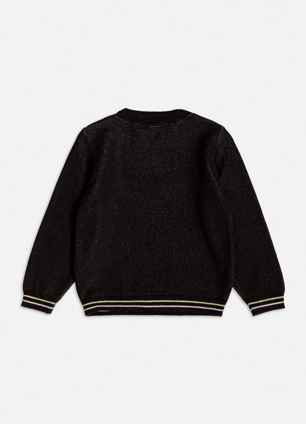 Youccie - Casaco de Tricô do Mickey Mouse Preto 2