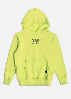 Youccie - Casaco Neon Pro Gamer de Moletom Verde - YOUCCIE