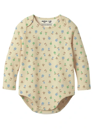 Malwee Kids - Body Básico Letrinhas Off White - MALWEE KIDS