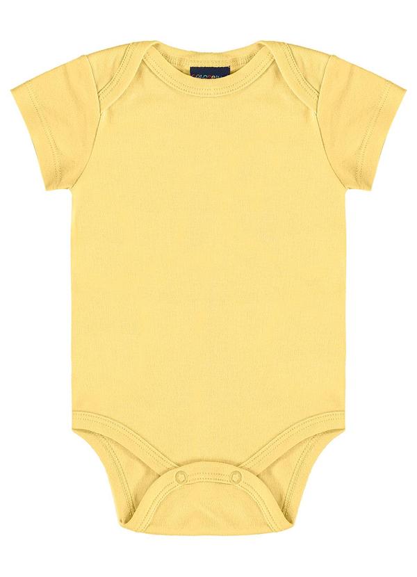 Guloseima - Body Básico Unissex Amarelo