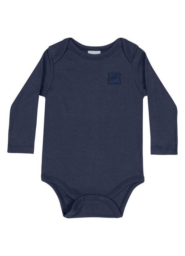 Quimby - Body Básico Unissex para Bebê Azul