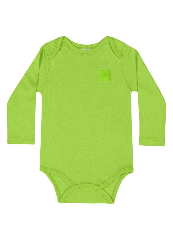 Quimby - Body Básico Unissex para Bebê Verde