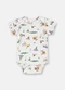 Up Baby - Body Bebê Masculino Suedine Estampado - variação:  
