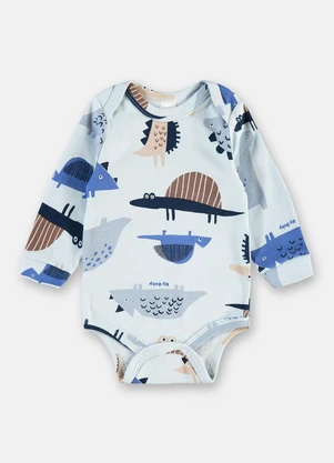 Up Baby - Body Bebê Suedine Premium Estampado - UP BABY