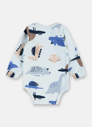 Up Baby - Body Bebê Suedine Premium Estampado - UP BABY