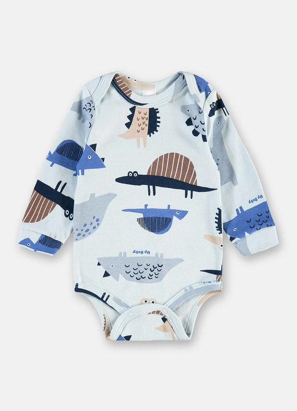 Up Baby - Body Bebê Suedine Premium Estampado 1