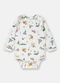 Up Baby - Body Bebê Suedine Premium Estampado - variação:  