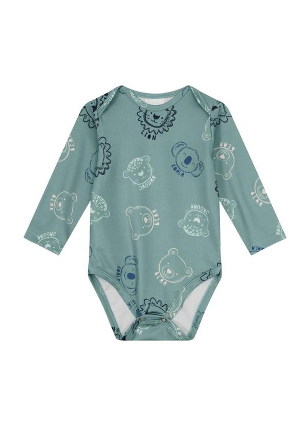 Brandili Baby - Body Bebê Unissex Térmico Verde 1