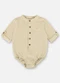 Up Baby - Body Camisa para Bebê Menino Azul - variação: Amarelo