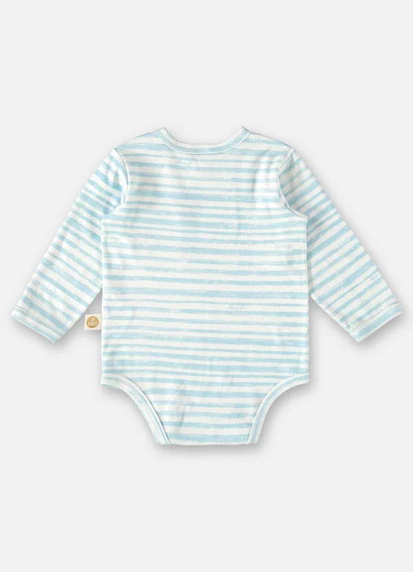 Up Baby - Body Comfy para Bebê Menino Azul 2