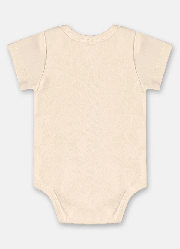 Up Baby - Body em Suedine para Bebê Menino Up Baby Bege 2