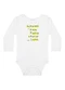 Quimby - Body em Suedine Unissex para Bebê Branco - variação: Branco