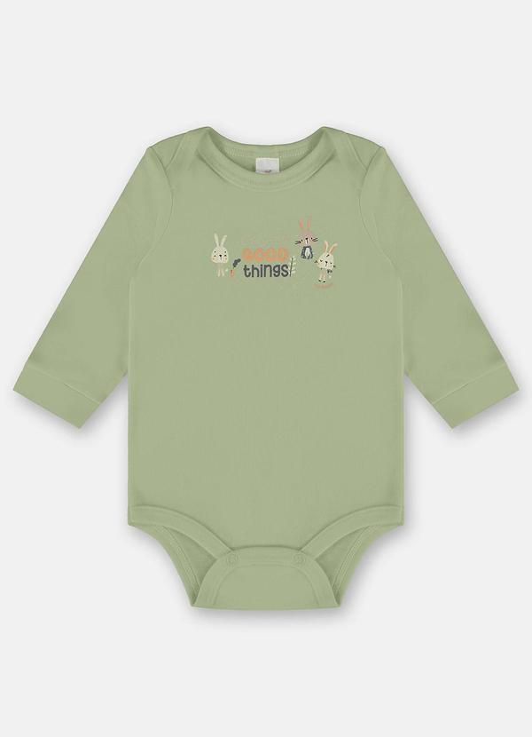 Up Baby - Body Essentials Bebê Menino Verde