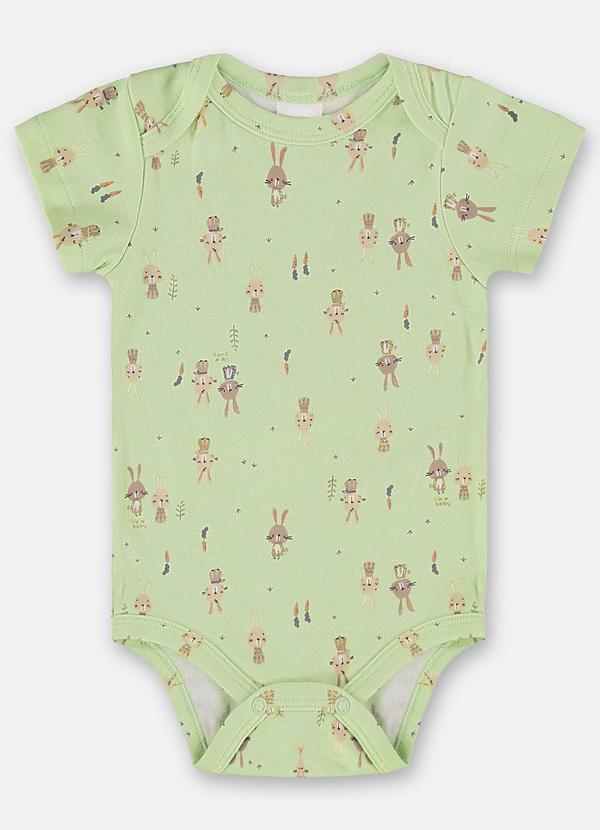 Up Baby - Body Essentials Bebê Menino Verde