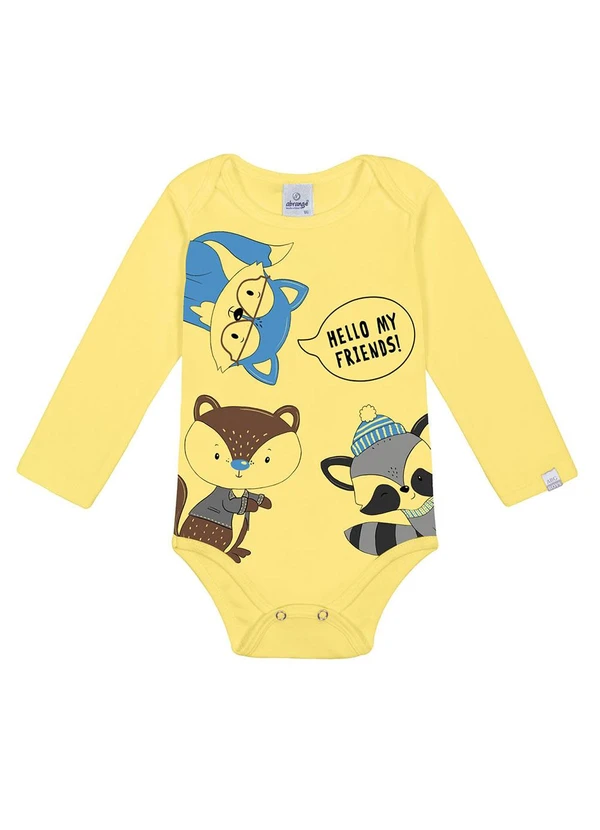 Abrange - Body Friends Baby Amarelo