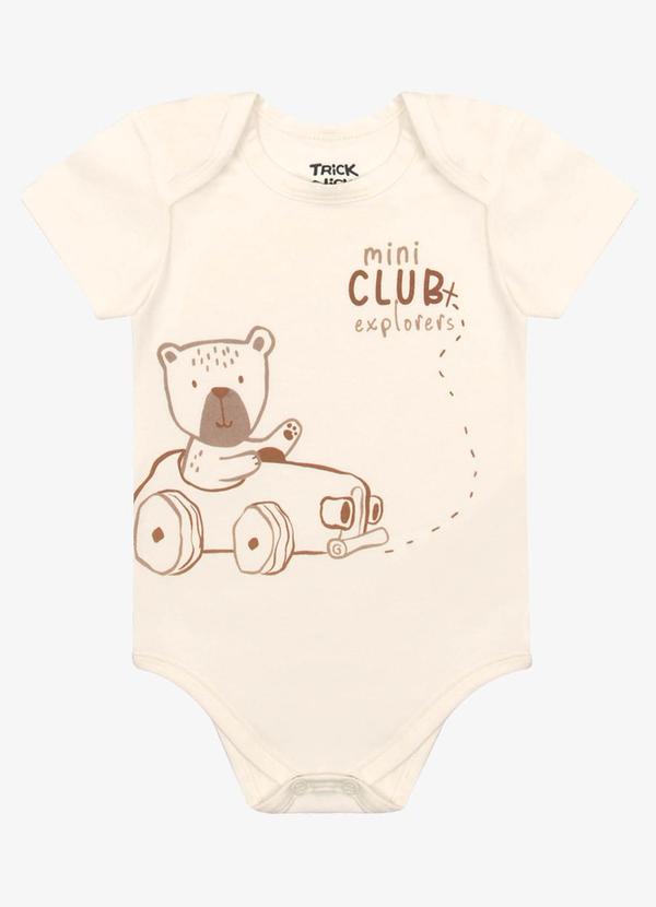 Trick Nick - Body Infantil Cotton Bege