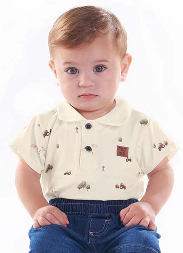 Pulla Bulla - Body Malha Bege