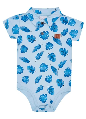 Pulla Bulla - Body Menino Azul - PULLA BULLA