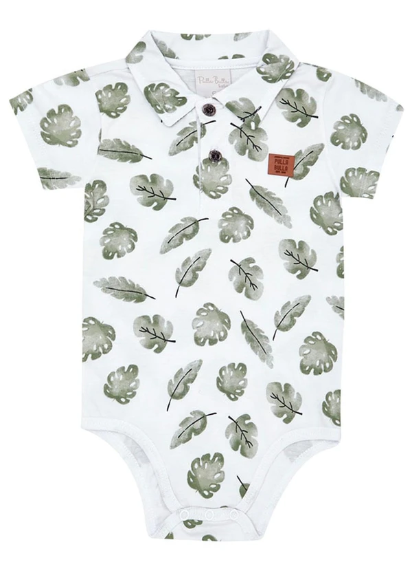 Pulla Bulla - Body Menino Branco