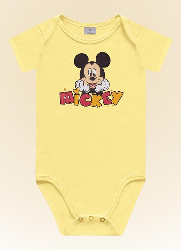 Fakini Kids - Body Mickey Amarelo